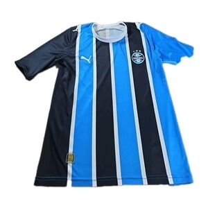 PUMA Grêmio Soccer Jersey Kids Youth BLUE WHITE Football Shirt‎